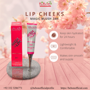 BEBON Cheeks+ lips Magic Blush 24h