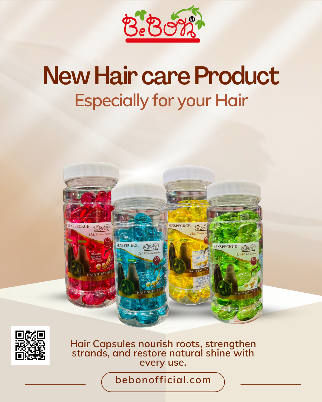 BEBON Soften Essence Hair Capsules - Image 2